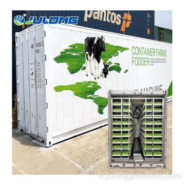 Smart Farm Fodder Grass Container Plant Greenhouse